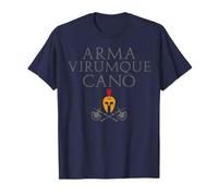 Arma Virumque Cano Virgilio Eneide T-shirt Maglietta