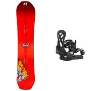 Armada - Snowboard freestyle - Pack Squonk 2027 in Legno - rosso