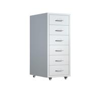 Armadi archivio schedari Cassettiera in acciaio laminato a freddo addensato 6 strati di armadietti di grande capacità Armadietti for ufficio Armadietto for l'organizzazione dei dati multifunzionale Ca