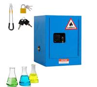 Armadi di sicurezza infiammabili e antideflagranti per materiali pericolosi, ripiani regolabili, acciaio zincato per laboratori, Factori