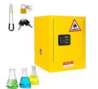 Armadi di sicurezza infiammabili e antideflagranti per materiali pericolosi, ripiani regolabili, acciaio zincato per laboratori, Factori