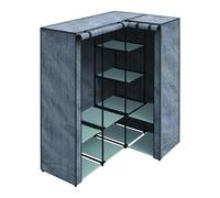 ARMADIO GUARDAROBA ANGOLARE IN TNT 131X88X46xH169 cm
