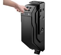 Armadi Gun Safe, Cassetta Di Sicurezza in Acciaio, Armadio Pistola con Chiave Di Ricambio, Portable Rifle Safe, Portable Rifle Safe, Fingerprint Lock Box Fornire Una Migliore Protezione, per Pistola,