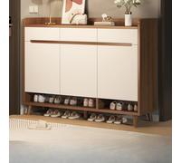 Armadi per armadi per le scarpe corridoio sottile armadietto armatenei snelli snelli , (armadio per scarpe, scaffali per scarpe armadio con porta, scaffale adattabile, schiena chiusa e 3 cassetti