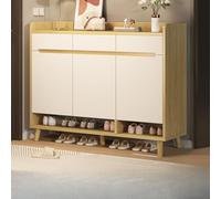 Armadi per armadi per le scarpe corridoio sottile armadietto armatenei snelli snelli , (armadio per scarpe, scaffali per scarpe armadio con porta, scaffale adattabile, schiena chiusa e 3 cassetti