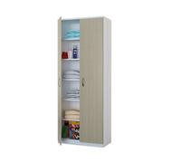Fraschetti Armadio colonna Tuttopiani -75 18 20 Bianco/Olmo nobilitato melaminico 72x36x186 cm