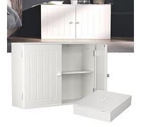 Armadietti da parete a 2 ante da cucina, camera da letto/bagno sotto il lavandino, armadio a muro con ripiano regolabile, armadio da bagno a due ante moderne