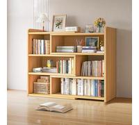 Armadietto basso retrattile in legno massello per dormitorio ufficio ripiano laterale multistrato regolabile (30-60) x17x80cm legno nizer