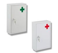Armadietto Cassetta a muro primo soccorso pronto soccorso 2 ripiani
