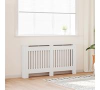vidaXL Armadietto Copritermosifone in MDF Bianco 152 cm