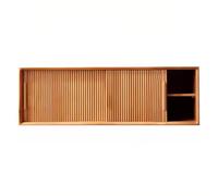 Armadietto da bagno a parete con maniglie rotonde, ideale per riporre sopra il WC, uso cucina, salvaspazio, 100 x 30 x 40 cm, elegante e funzionale decorazione per la casa