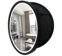 Armadietto da bagno con specchio illuminato a LED con interruttore Smart Touch, unità di archiviazione montata a parete completamente assemblata