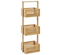 Armadietto da bagno legno di bambù chiaro WAVERLY