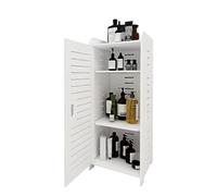 Armadietto da bagno verticale, salvaspazio, 3 ripiani per carta igienica, mobile da bagno elegante - 30 x 30 x 80 cm