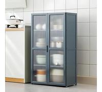 Armadietto da cucina autoportante - versatile dispensa con ante credenza scaffale per cucina, sala da pranzo e soggiorno - soluzione elegante
