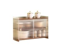 Armadietto da cucina moderno con ante scorrevoli, design salvaspazio per molteplici usi, ideale per piccoli spazi