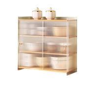 Armadietto da cucina moderno con ante scorrevoli, design salvaspazio per molteplici usi, ideale per piccoli spazi