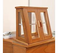 Armadietto da forno per casa delle bambole Scala 1:12 per accessori Diorama