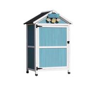 Armadietto da giardino in legno per esterni, panca da vaso, resistente alle intemperie, per giardino, giardino, postazione di lavoro in legno, per terrazza, serra, balcone