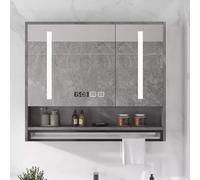 Armadietto da incasso per medicinali con specchi e luci LED, contenitore da parete per bagno, specchio HD, specchio cosmetico
