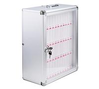 Armadietto da parete con serratura a 60 scomparti, salvaspazio, per bar, uffici e spazi pubblici, soluzione sicura per un facile accesso.