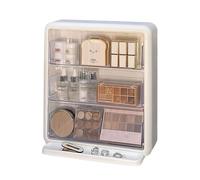 Armadietto da parete per medicinali, salvaspazio, per bagno, senza fori, mobiletto galleggiante per casa e hotel, dimensioni: 34,5 x 12 x 37,5 cm