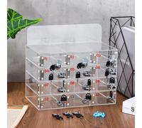 Armadietto da parete per telefono, 60 slot con chiusura sicura con chiavi, perfetto per la gestione della classe e la scuola (12 slot)