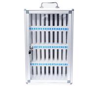 Armadietto da parete per telefono cellulare con serratura di sicurezza e maniglia per scuola e ufficio