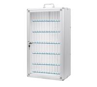 Armadietto da parete per telefono con serrature numerate, in lega di alluminio, organizer a 12 slot per esami e spazi di lavoro, design resistente e sicuro della maniglia