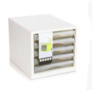 Armadietto da scrivania - 34 cm x 24 cm x 34 cm, Office nizer, contenitore in plastica per l'ambiente di apprendimento, soluzione da scrivania disordinata, efficiente risparmio di spazio, assistente
