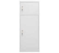 Armadietto da sella in acciaio, 53 x 53 x 140 cm, grigio chiaro, robusto per attrezzature per cavalli nella stalla o nel centro di equitazione, ideale per cavalieri e proprietari di cavalli