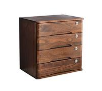 Armadietto da ufficio in legno con serratura, multi-cassetto, formato A4, per riporre in modo sicuro i documenti piatti, ideale per la casa e la gestione delle forniture per ufficio