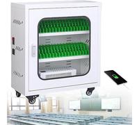 Armadietto di ricarica per telefoni Armadietto di ricarica portatile,Stazione di ricarica per più dispositivi,Stazione di Ricarica Portatile per Telefono Cellulare per Scuola, dormitorio ,40Slots