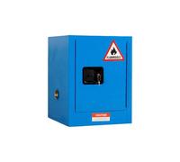 Armadietto di Sicurezza Blu per Acidi e Basi Corrosivi | Design Antigoccia e Tenuta Stagna | Grade Industriale e da Laboratorio(4gal (air 20day))