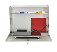 Armadietto di sicurezza da Parete, porta Notebook/Tablet fino a 19", con 2 pisto