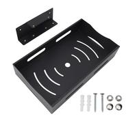 Armadietto estraibile - Cassetto scorrevole in acciaio al carbonio per cucina e bagno - Mensola per dispensa e ripiano per lavandino, bianco 36 x 25 cm