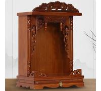 Armadietto in legno Buddha Shrine Table con ripiano estraibile per il culto domestico del tempio