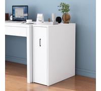 Armadietto mobile con anta antipolvere, cassetto scorrevole, libreria multifunzione per ufficio, camera da letto, soggiorno, soluzione elegante e salvaspazio