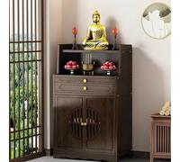 Armadietto moderno buddista da altare - Tavolo personale per la casa, offre tavolo per preghiera e meditazione, ideale per l'esposizione del dio della ricchezza