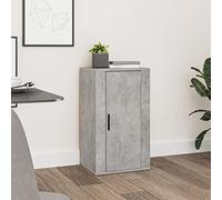 Armadietto Organizzatore Mobili cucina Mobile bar Credenza Grigio Cemento 40x33x70 cm in Legno MultistratoAdatto per Cucina, Soggiorno