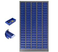 Armadietto per attrezzi per l'organizzazione dell'hardware, 100 cassetti con materiale ABS per officina e forniture per ufficio, organizer per bulloni e dadi