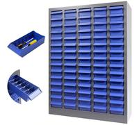 Armadietto per attrezzi per l'organizzazione dell'hardware, 100 cassetti con materiale ABS per officina e forniture per ufficio, organizer per bulloni e dadi