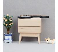 Armadietto per casa delle bambole in scala 1:12 Mini baule Artigianato Regali