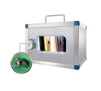 Armadietto per Cellulari in Acciaio Inossidabile, Porta Cellulari per Aule Scolastiche, con Serratura A Combinazione, Disponibile con 6/16/24 Scomparti, Ideale per Ospedali, Uffici(Silver,Small)