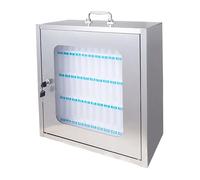 Armadietto per Cellulari in Acciaio Inossidabile, prigione per Telefoni per L'aula, Robusto e Resistente, Facile da Trasportare, Adatto per Fabbriche, Aziende e Laboratori(Large)