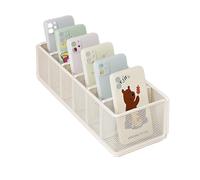 Armadietto per Cellulari per Aula, Mobiletto Porta Cellulari, Facile da Pulire, Non Richiede Montaggio, Adatto per Scuole, Uffici e Ospedali(White)