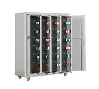 Armadietto per chiavi sicuro con serratura, ganci ed etichette per la gestione della proprietà e il settore immobiliare