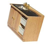 Armadietto per lavello in legno in 1/12 per cucine e bagni case giocattolo, per migliorare gioco, bancone da cucina in miniatura, lavello in miniatura per casa dei giocattoli