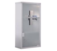 Armadietto per Medicinali in Acciaio con 2 Chiavi Med