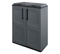 Armadietto per Raccolta Differenziata 3 Scomparti Grigio F71/ECO3 ART PLAST